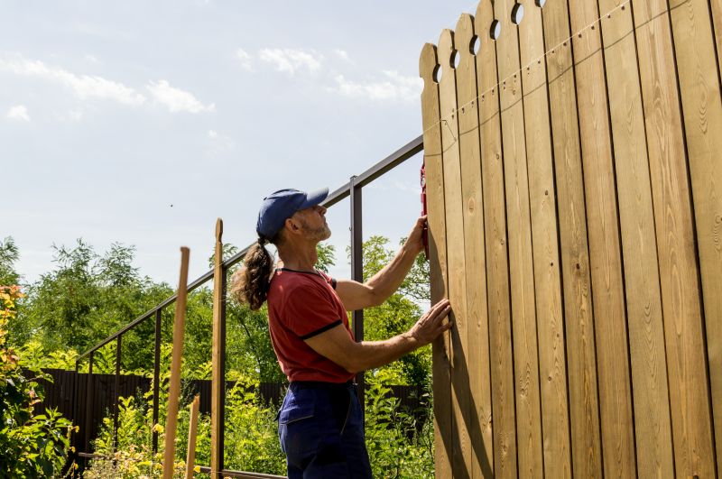 Timber Fence Installation in Sacramento, CA