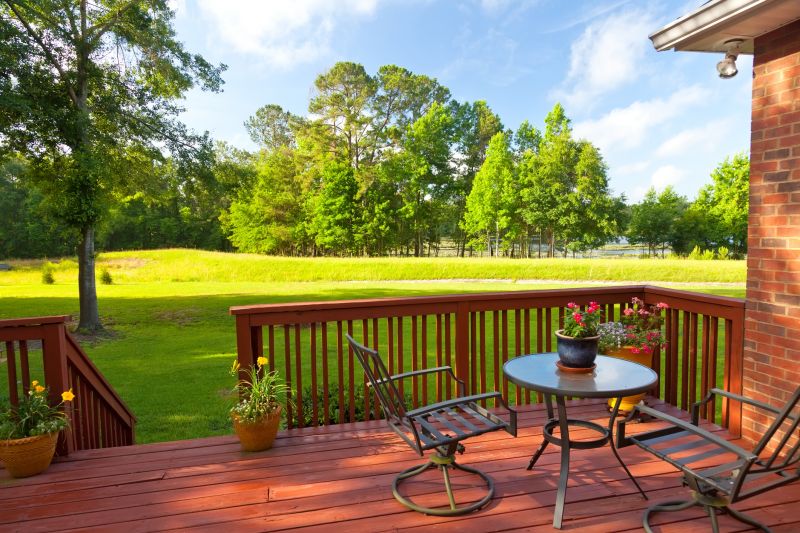Wooden Patio Installation in Boston, MA